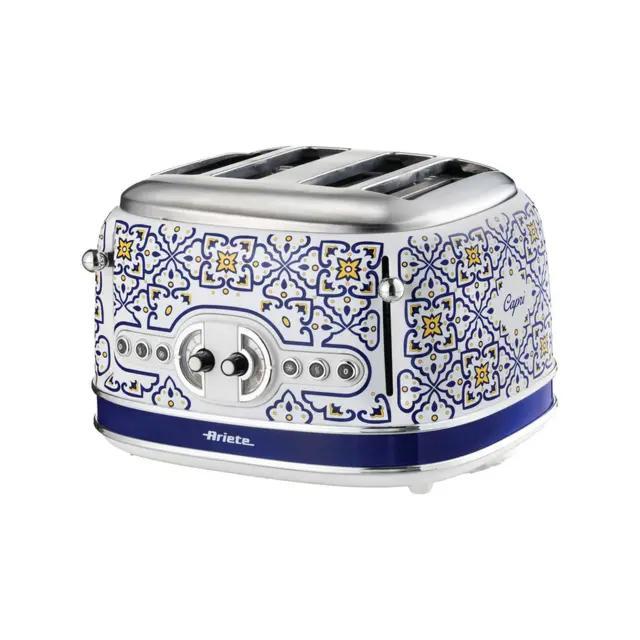 Ariete AR1562 4 Slice Capri Style Design Toaster