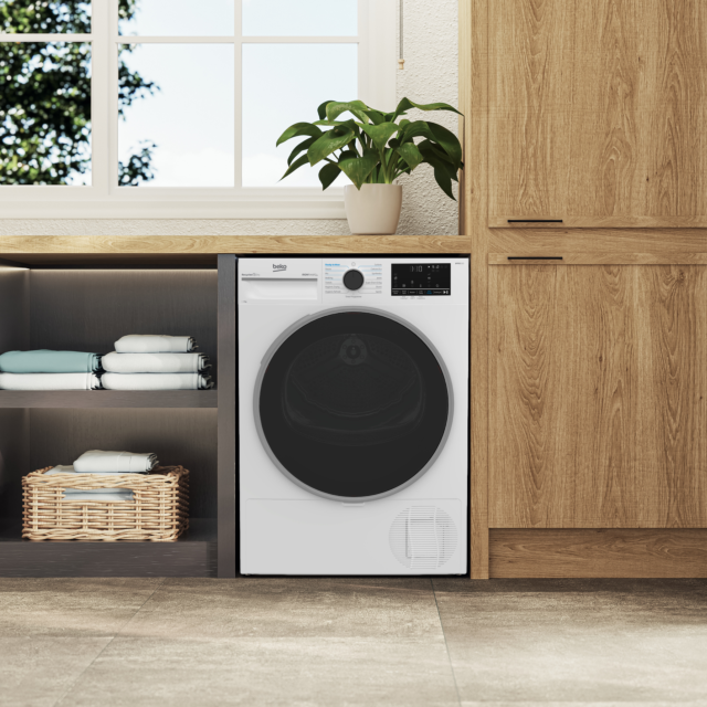 Beko B5T4923NIW 9kg Heat Pump Tumble Dryer - White 