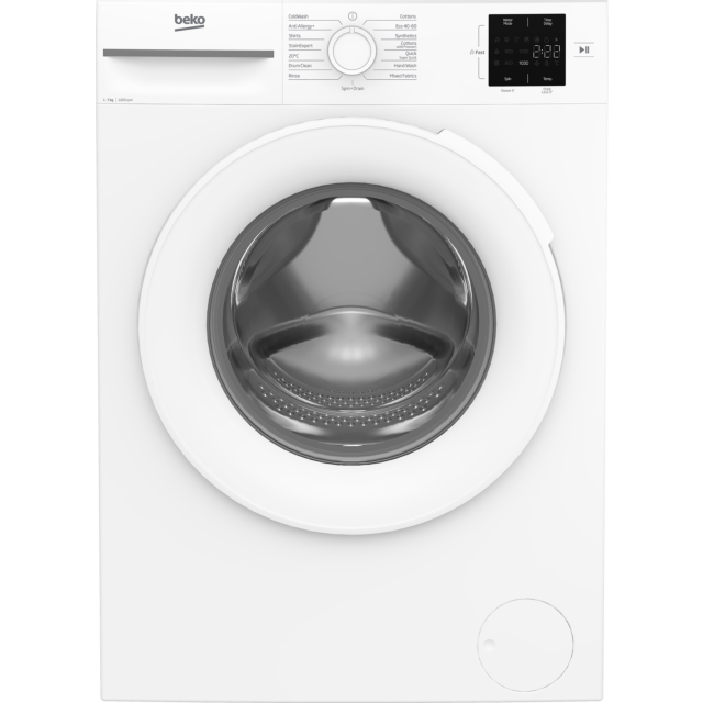 Beko BM1WU3721W 7Kg 1200 Spin Washing Machine White