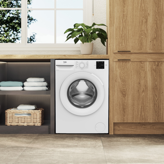 Beko BMN3WT3821W 8Kg 1200 Spin Washing Machine White