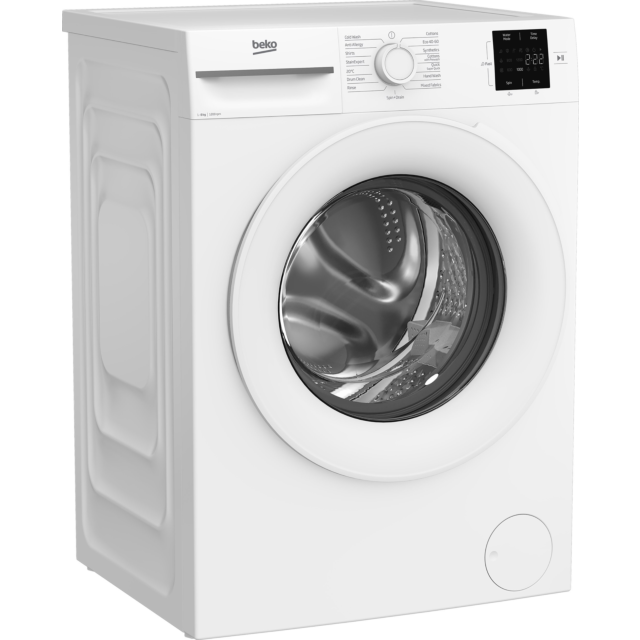 Beko BMN3WT3821W 8Kg 1200 Spin Washing Machine White