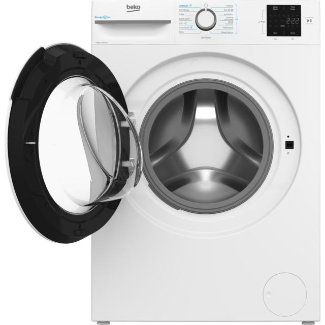Beko BMN3WT3841W 8Kg 1400 Spin Washing Machine White