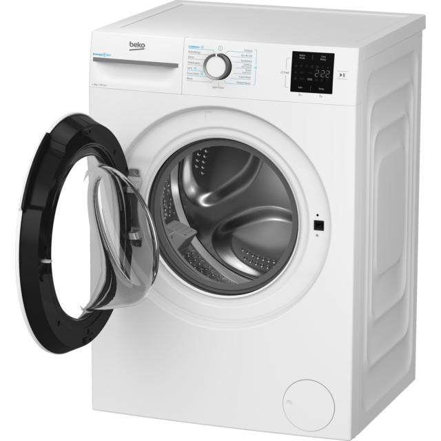 Beko BMN3WT3841W 8Kg 1400 Spin Washing Machine White