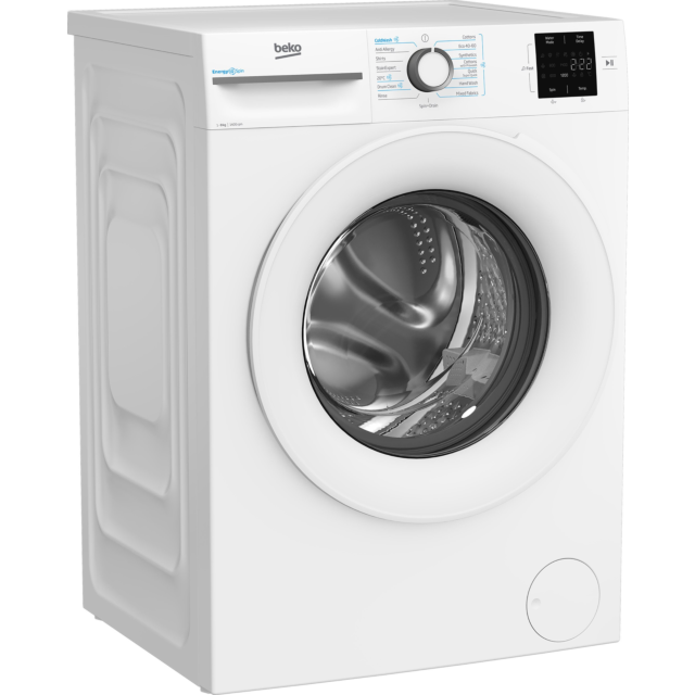Beko BMN3WT3841W 8Kg 1400 Spin Washing Machine White