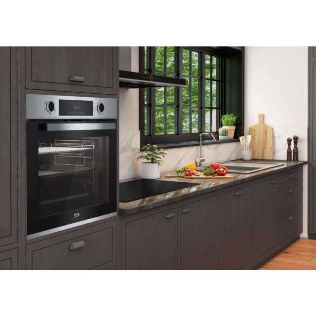 Beko CIFY81X AeroPerfect™ Built In Electric Single Oven - Stainless Steel