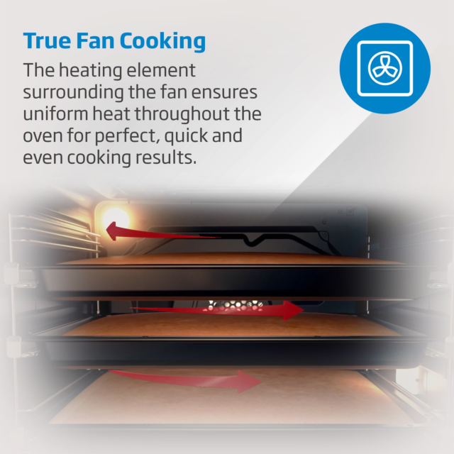 Beko CIFY81X AeroPerfect™ Built In Electric Single Oven - Stainless Steel