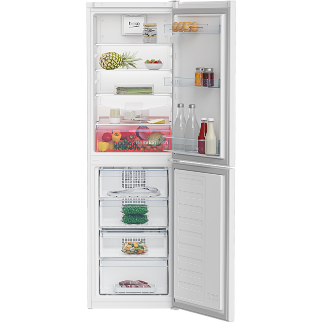 Beko CNG3582VW 54cm HarvestFresh Fridge Freezer - White - Frost Free