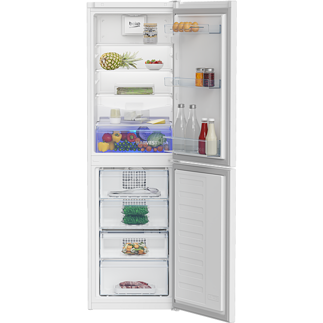 Beko CNG4582VW 54cm Frost Free Fridge Freezer - White White