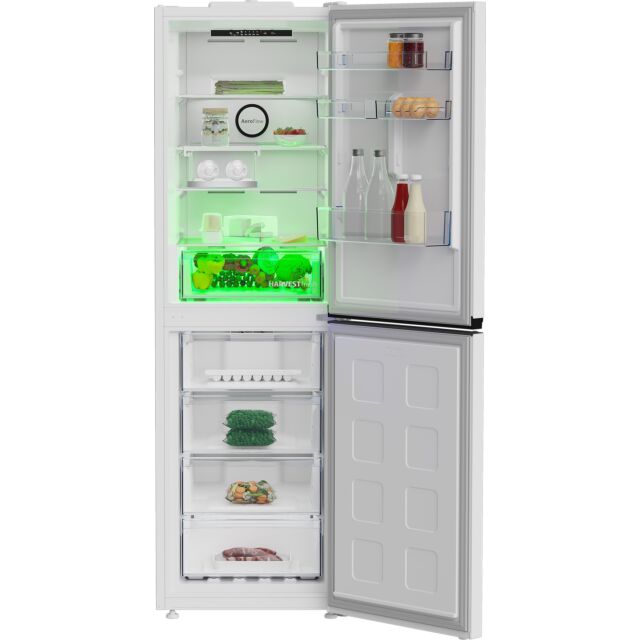 Beko CNG4692VW 59.7cm 50/50 Total No Frost Fridge Freezer - White White