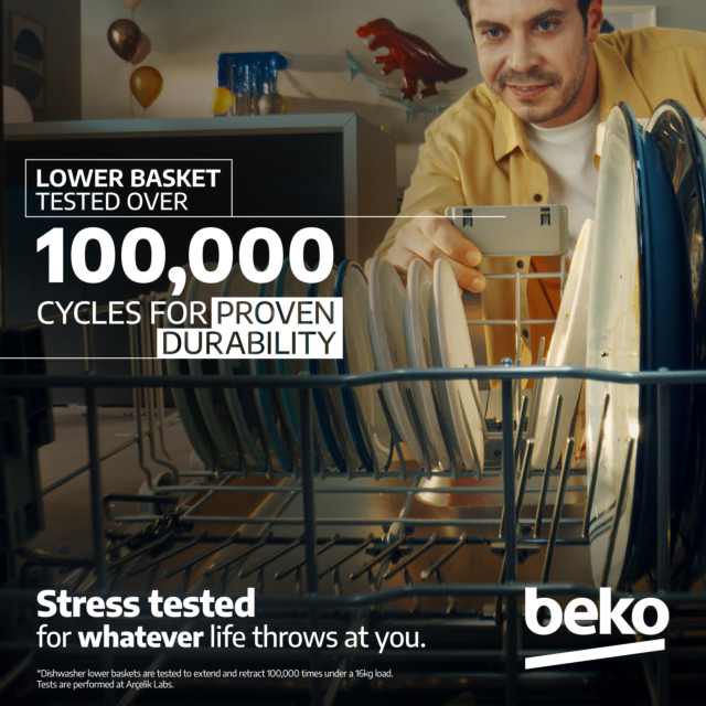 Beko DIN15C20 Intergrated 14 Place Dishwasher 