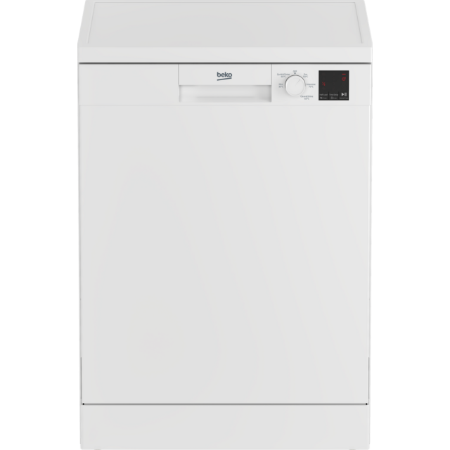 Beko DVN05C20W Full Size Dishwasher - White 