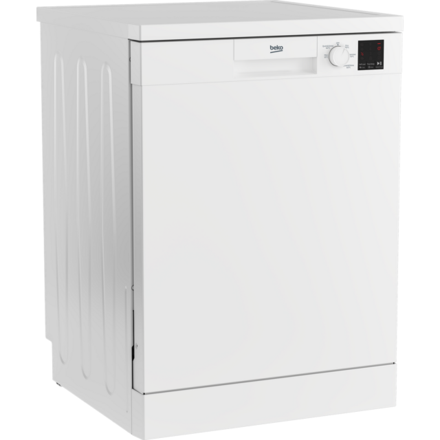 Beko DVN05C20W Full Size Dishwasher - White 