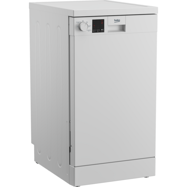 Beko DVS05C20W Slimline Dishwasher - White 