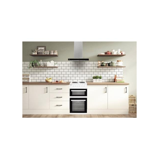Beko EDP503W 50cm Electric Double Oven with grill Cooker