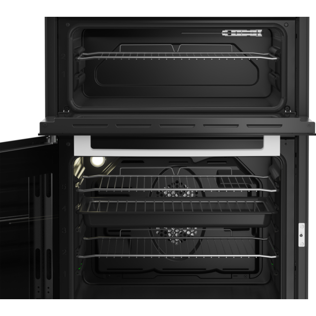 Beko ETC611W 60cm Electric Cooker with Ceramic Hob - White White
