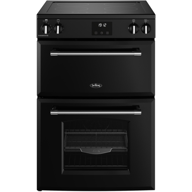 Belling 444411815 60cm induction mini range cooker – 102L total cooking capacity, 4 zone induction h