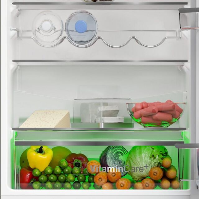 Blomberg KGM4574V 54cm Frost Free Fridge Freezer - White White
