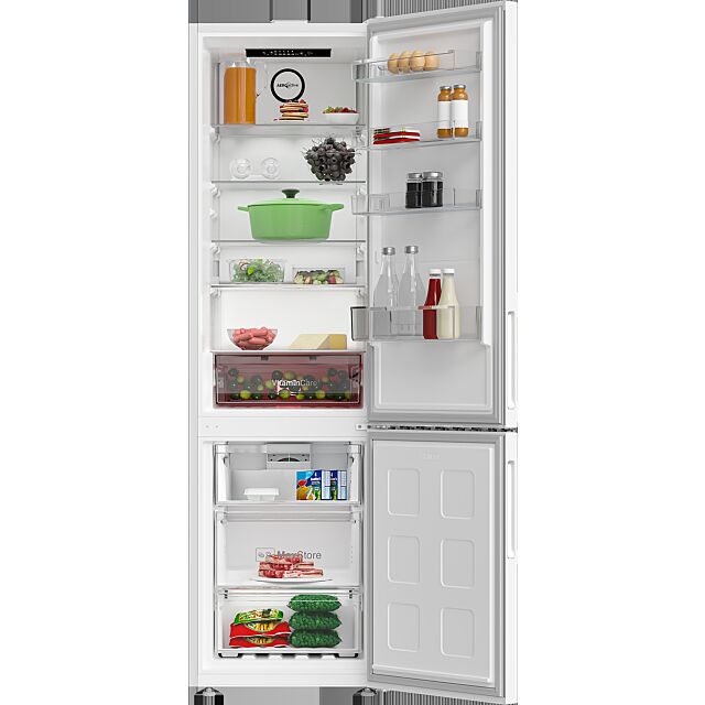 Blomberg KND24075V 59.5Cm Freestanding Frost Free Fridge Freezer - White