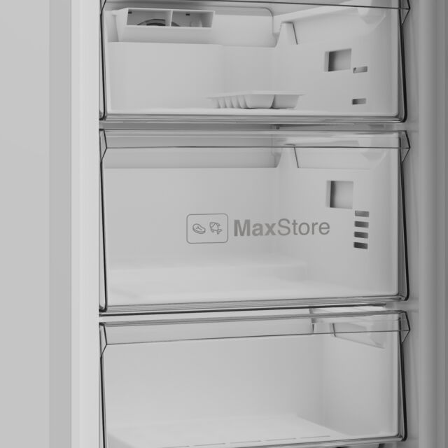 Blomberg KND24075V 59.5Cm Freestanding Frost Free Fridge Freezer - White
