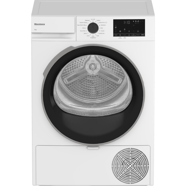 Blomberg LTA18321W 8kg Heat Pump Tumble Dryer - White 
