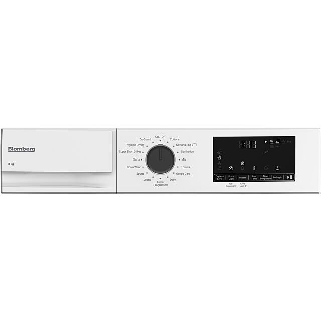 Blomberg LTA18321W 8kg Heat Pump Tumble Dryer - White 