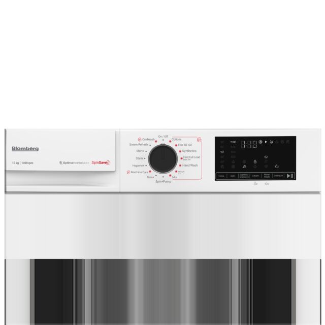 Blomberg LWA210461W 10Kg 1400 Spin Washing Machine - White