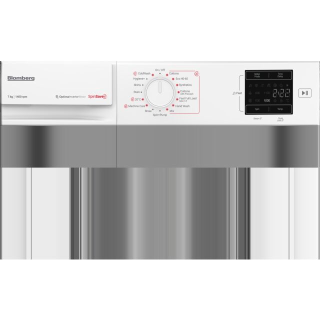 Blomberg LWA27461W 7Kg 1400 Spin Washing Machine White