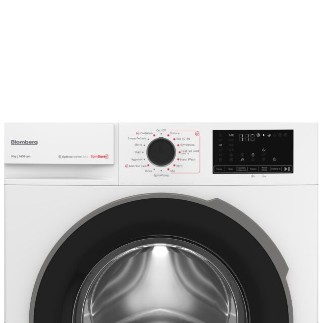 Blomberg LWA29461W 9Kg 1400 Spin Washing Machine - White