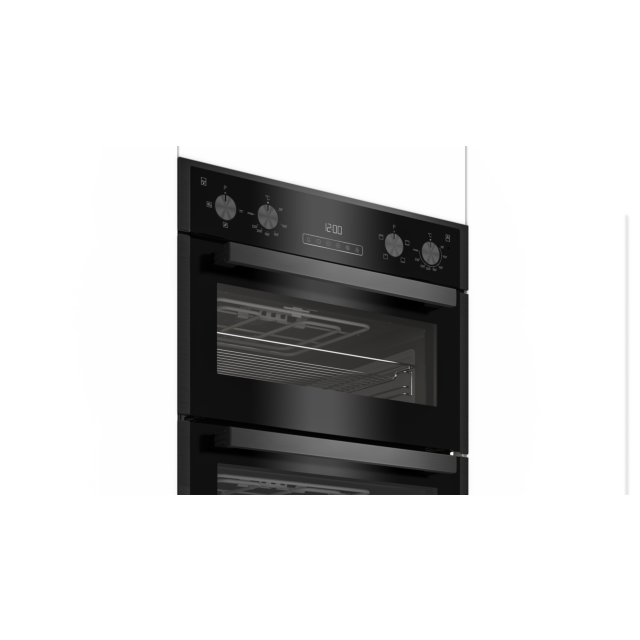 Blomberg RODN9202DX 59.4cm Built In Electric Double Oven - Dark Steel Dark Steel