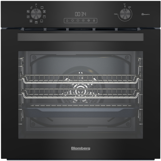 Blomberg ROEN8232WBP 72L Single Electric Oven - Black 