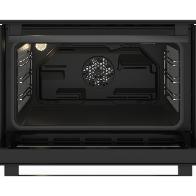 Blomberg ROTN9202DX 59.4cm Built In Electric Double Oven - Dark Steel 