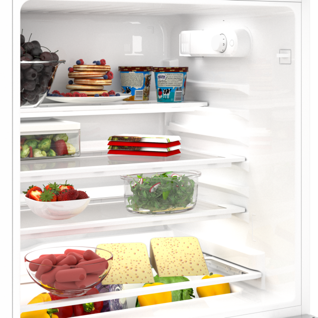 Blomberg TSM1654IU 59.5cm Integrated Tall Larder Fridge - White White