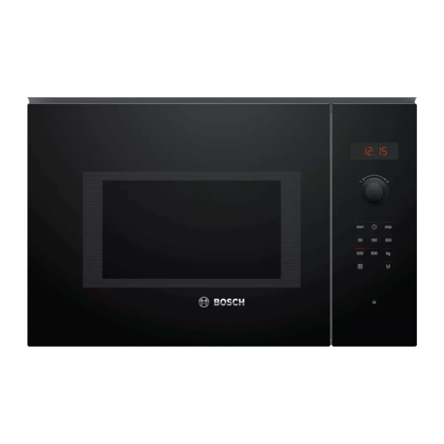 Bosch BFL553MB0B 25 Litre Solo Microwave Black