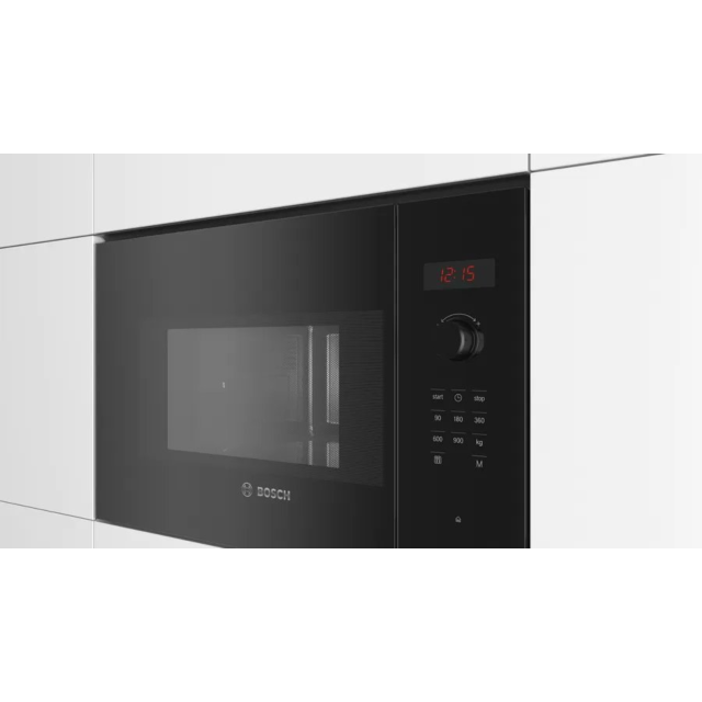Bosch BFL553MB0B 25 Litre Solo Microwave Black