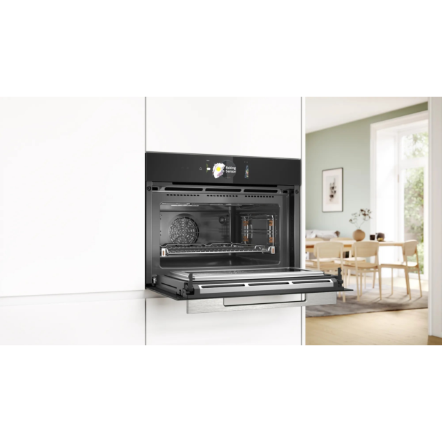 Bosch CMG778NB1 45 Litres Compact Oven with Microwave - Black