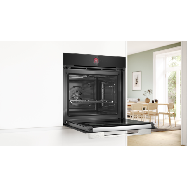 Bosch HBG7741B1B 59.4Cm Built In Electric Single Oven - Black