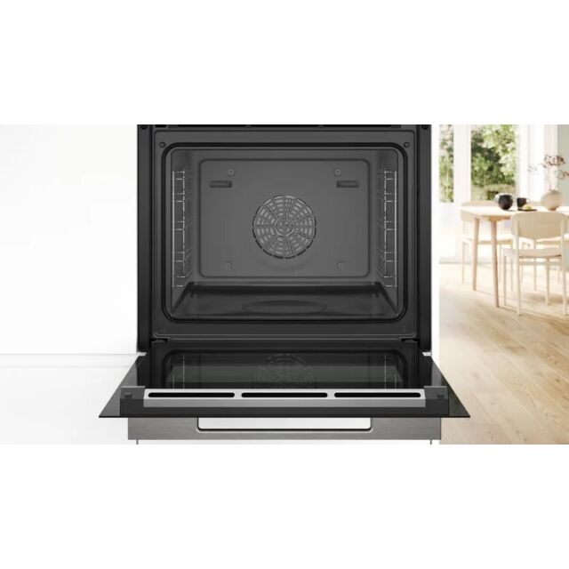 Bosch HSG7584B1 59.4cm Built In Electric Single Oven - Black
