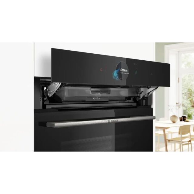 Bosch HSG7584B1 59.4cm Built In Electric Single Oven - Black