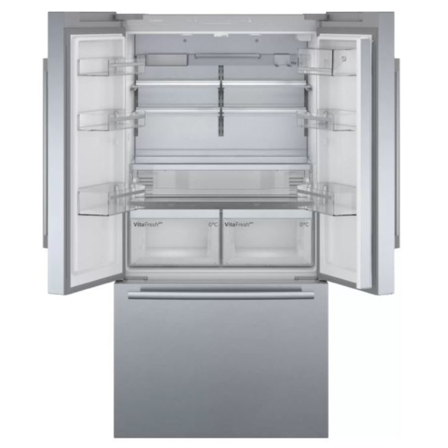 Bosch KFF96PIEP Serie | 8, French Door Bottom Freezer, Multidoor, 183 X 90.5 Cm, Easyclean Inox