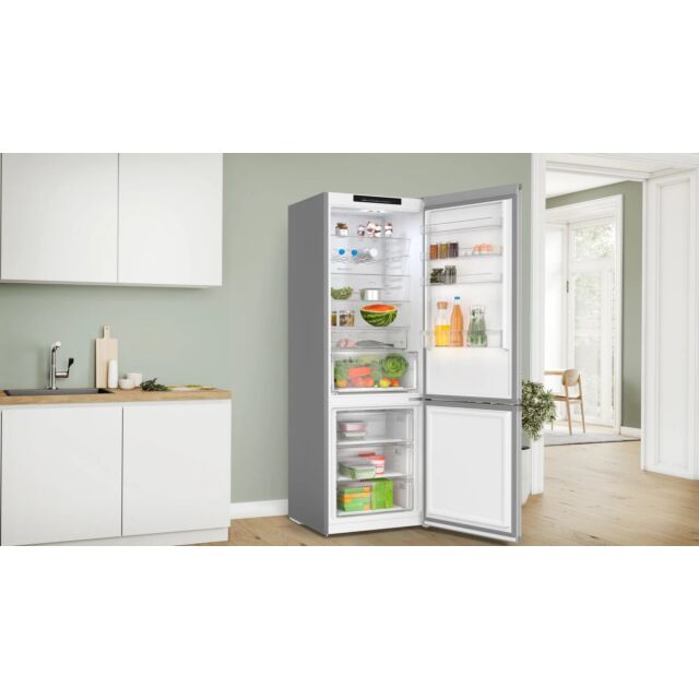 Bosch KGN492LDFG 203x70 NoFrost fridge freezer, VitaFresh, Chiller drawers, MultiAirflow, LED light,