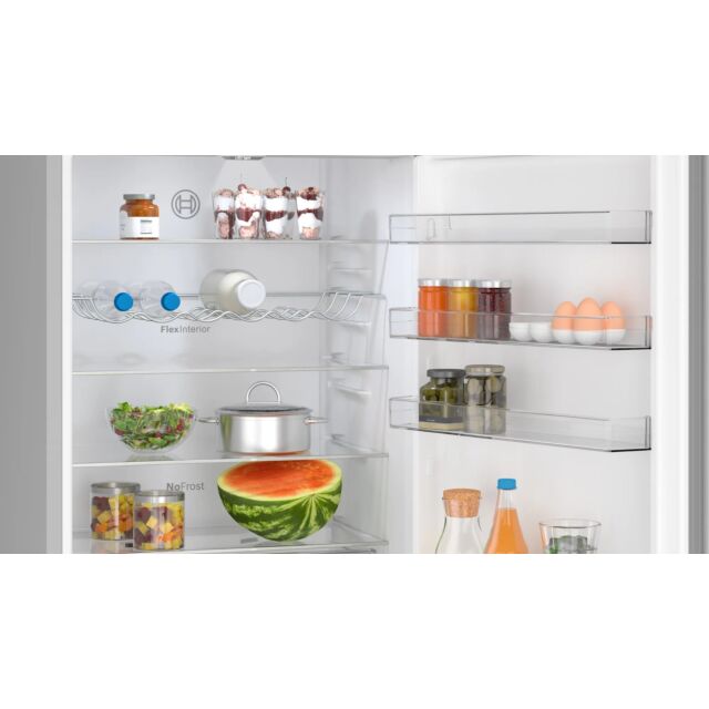 Bosch KGN492LDFG 203x70 NoFrost fridge freezer, VitaFresh, Chiller drawers, MultiAirflow, LED light,