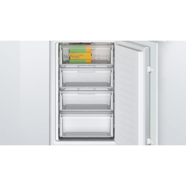Bosch KIN85NSE0G 54.1Cm 50/50 Built-In Frost Free Fridge Freezer White