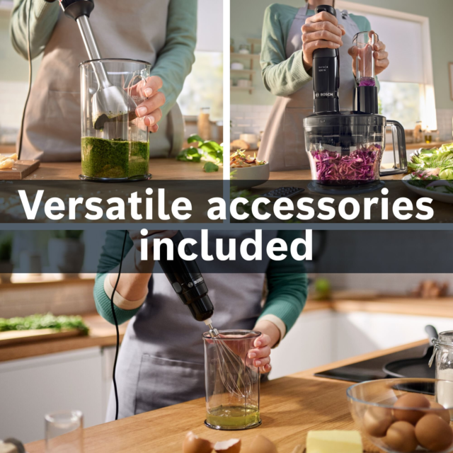 Bosch MSM4B670GB ErgoMaster Series 4 Hand Blender - Black Black