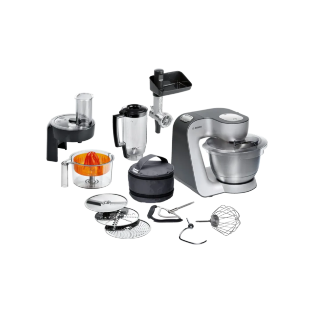 Bosch MUM59340GB CreationLine 3.9 Litre 1000W Stand Mixer - Anthracite - Silver Anthracite - Si