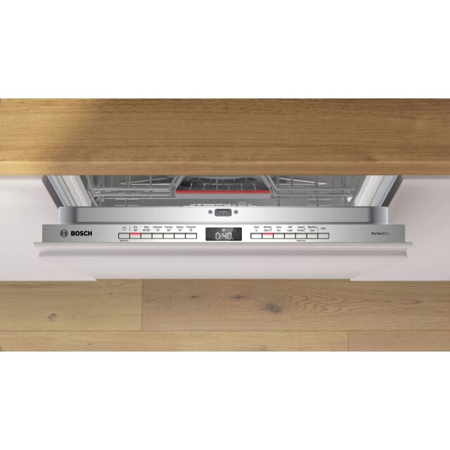 Bosch SMV6ZCX10G Built In Dishwasher 14 Place Settings Stainless Steel