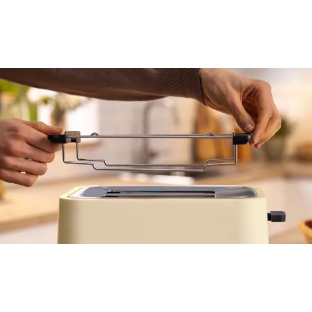 Bosch TAT4M227GB 2 Slice Toaster - Cream 