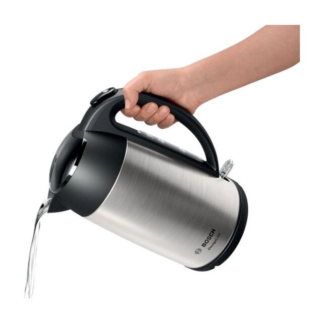 Bosch TWK3P420GB 3Kw Jug Kettle 1.7Litre Stainless Steel