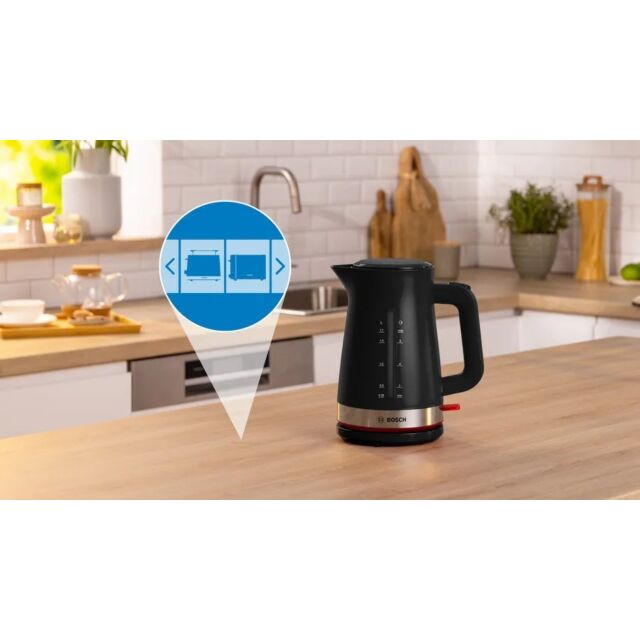 Bosch TWK4M223GB 1.7 Litres Jug Kettle - Black 