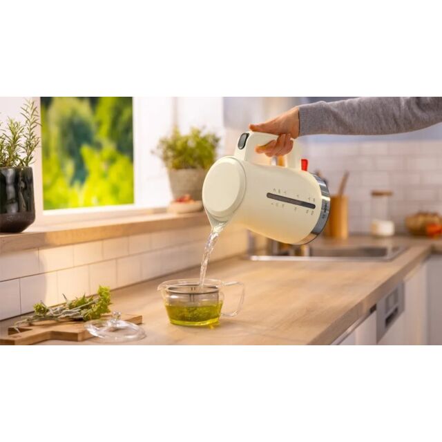 Bosch TWK4M227GB 1.7 Litres Kettle - Cream 