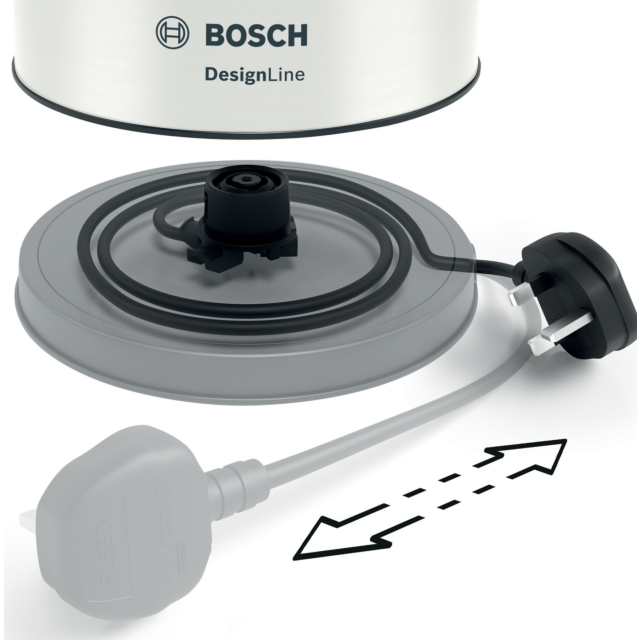 Bosch TWK5P471GB 1.7L Traditional Kettle - White